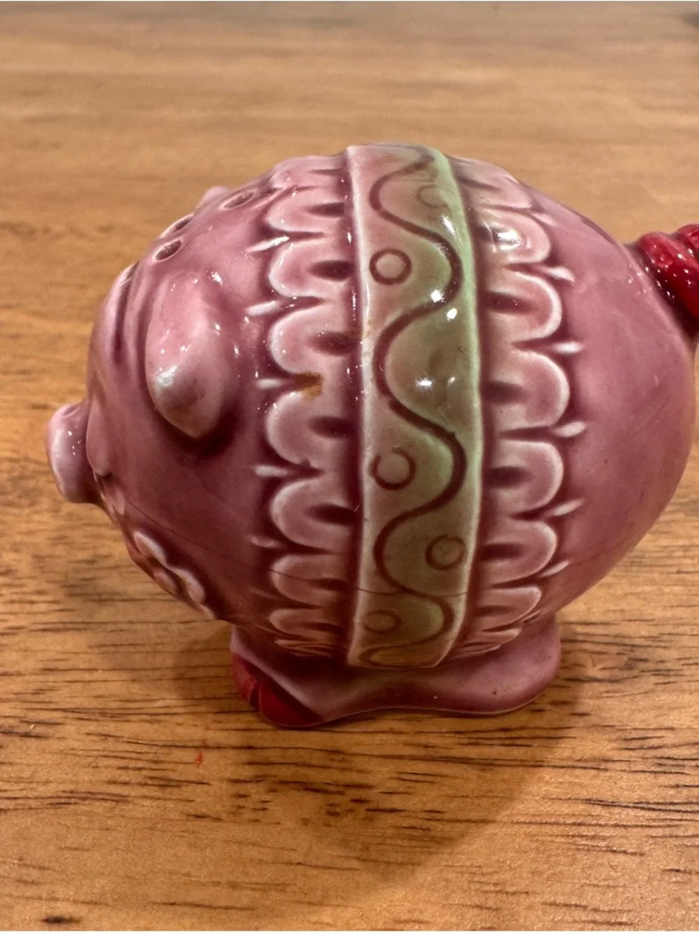 Vintage Lefton Pink Pig Salt and Pepper Shakers Anthropomorphic